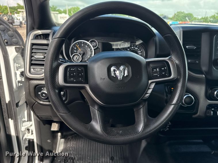 image for item EG5901 2021 Dodge Ram 2500 Quad Cab utility bed pickup truck