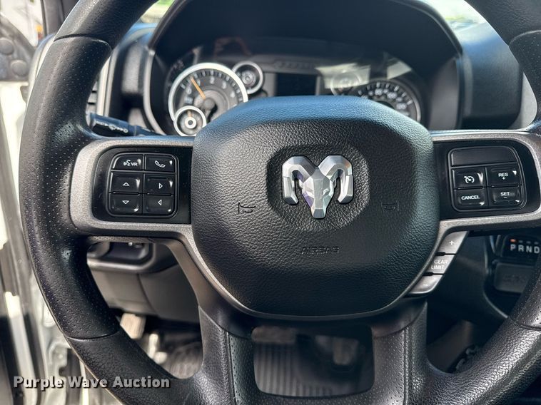 image for item EG5901 2021 Dodge Ram 2500 Quad Cab utility bed pickup truck