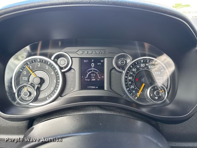 image for item EG5901 2021 Dodge Ram 2500 Quad Cab utility bed pickup truck