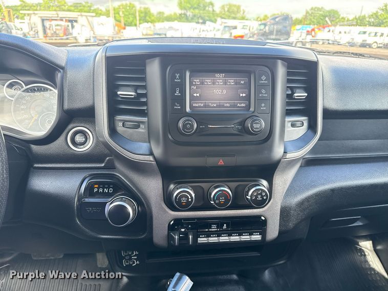 image for item EG5901 2021 Dodge Ram 2500 Quad Cab utility bed pickup truck