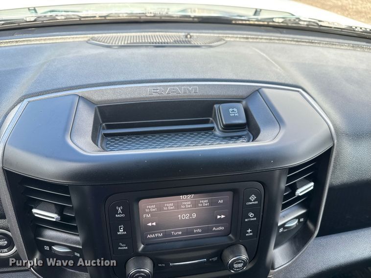 image for item EG5901 2021 Dodge Ram 2500 Quad Cab utility bed pickup truck