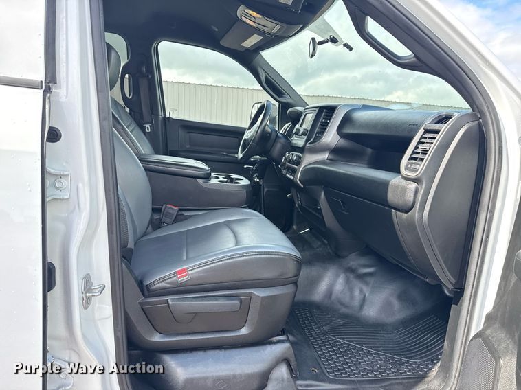 image for item EG5901 2021 Dodge Ram 2500 Quad Cab utility bed pickup truck