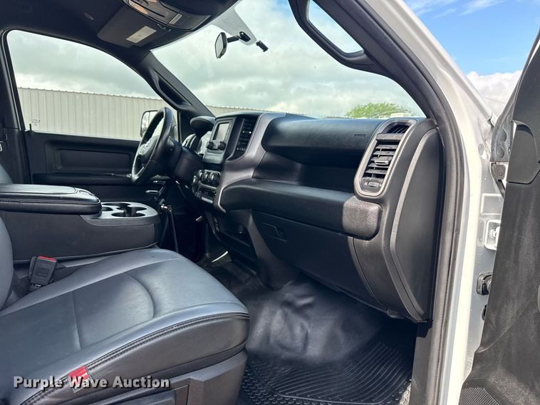 image for item EG5901 2021 Dodge Ram 2500 Quad Cab utility bed pickup truck