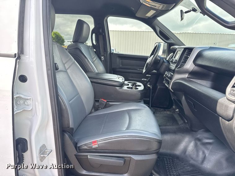 image for item EG5901 2021 Dodge Ram 2500 Quad Cab utility bed pickup truck