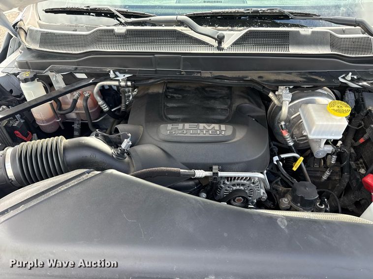 image for item EG5901 2021 Dodge Ram 2500 Quad Cab utility bed pickup truck