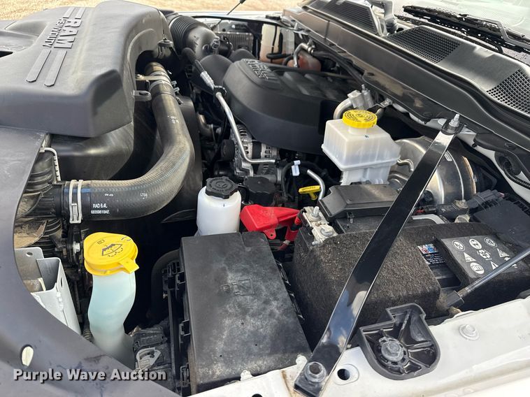 image for item EG5901 2021 Dodge Ram 2500 Quad Cab utility bed pickup truck