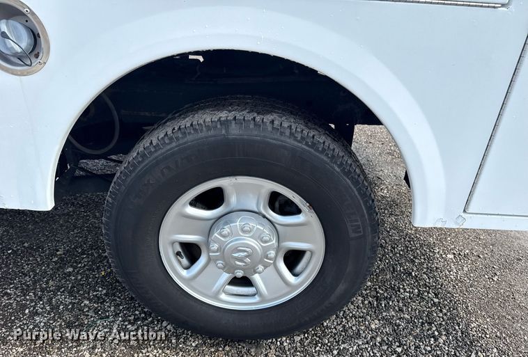 image for item EG5901 2021 Dodge Ram 2500 Quad Cab utility bed pickup truck