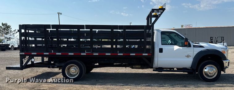 image for item EG6083 2016 Ford F550 Super Duty flatbed truck