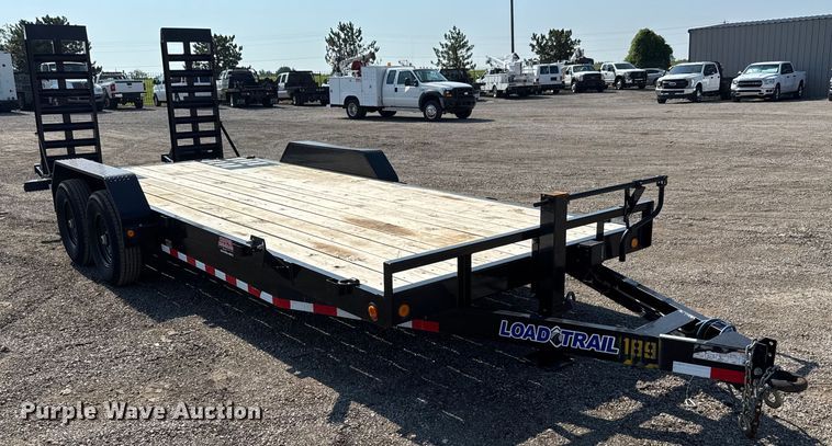 image for item EG6085 2024 Load Trail Carhauler equipment trailer