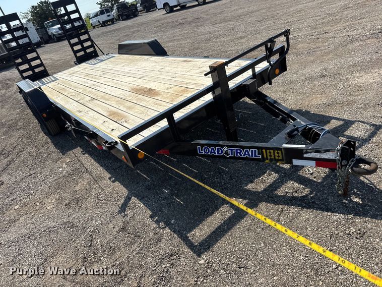image for item EG6085 2024 Load Trail Carhauler equipment trailer