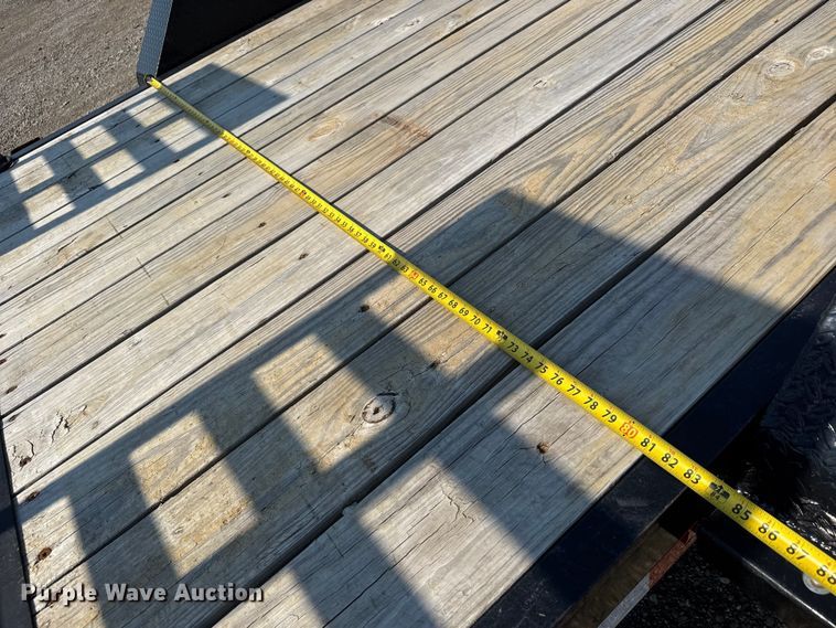 image for item EG6085 2024 Load Trail Carhauler equipment trailer