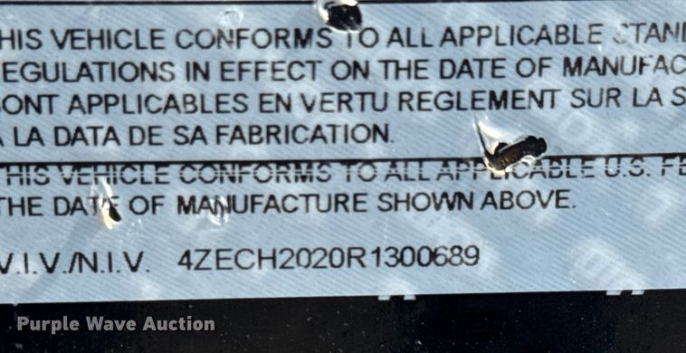 image for item EG6085 2024 Load Trail Carhauler equipment trailer