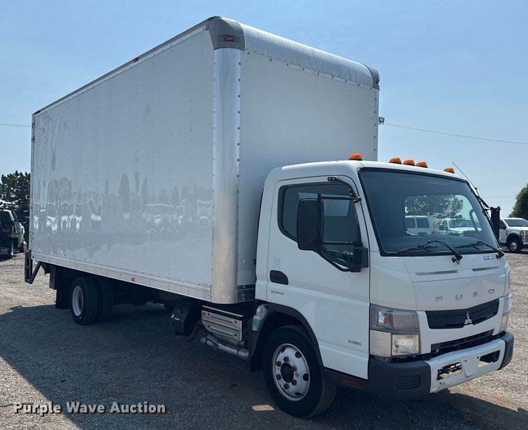 image for item EG6097 2014 Mitsubishi Fuso FE Duonic box truck