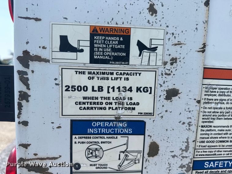 image for item EG6097 2014 Mitsubishi Fuso FE Duonic box truck