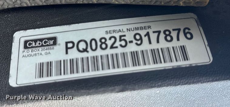 image for item EG6121 2008 Club Car golf cart