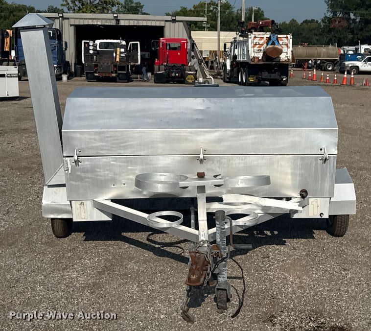 image for item EG8167 Sikes Cookers smoker Trailer