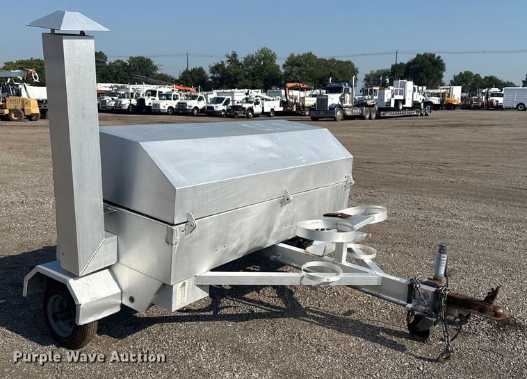 image for item EG8167 Sikes Cookers smoker Trailer