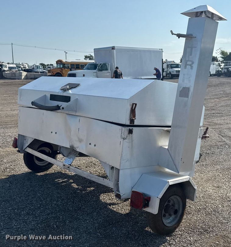 image for item EG8167 Sikes Cookers smoker Trailer