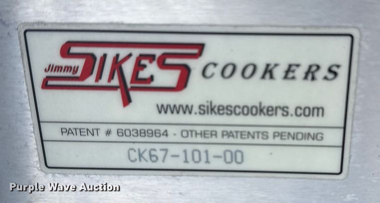 image for item EG8167 Sikes Cookers smoker Trailer