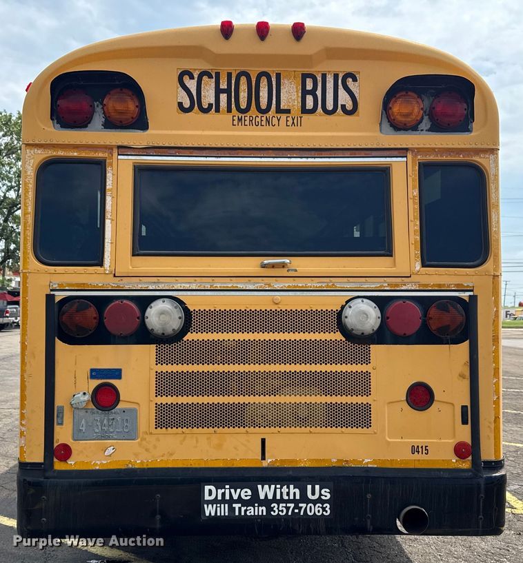 image for item EG8178 2004 Blue Bird school bus