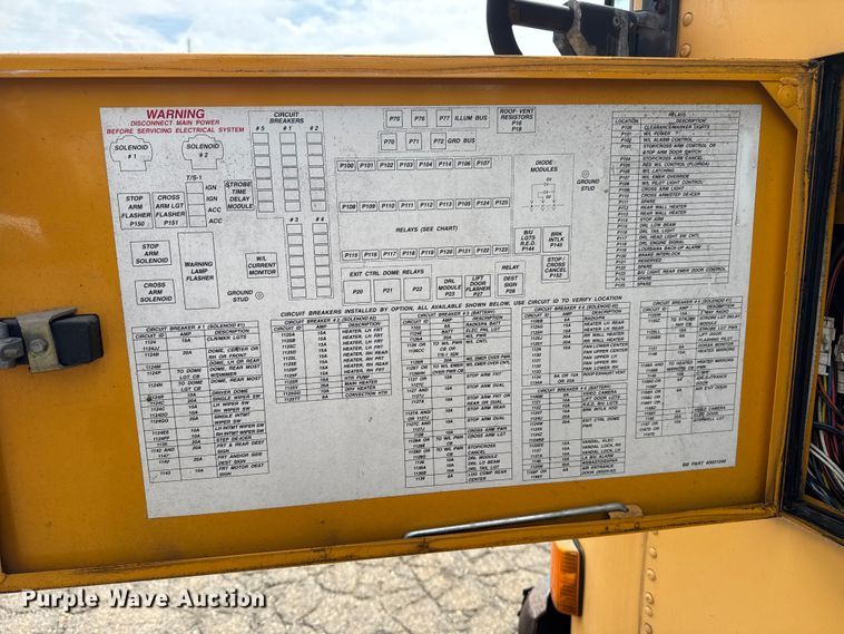 image for item EG8178 2004 Blue Bird school bus