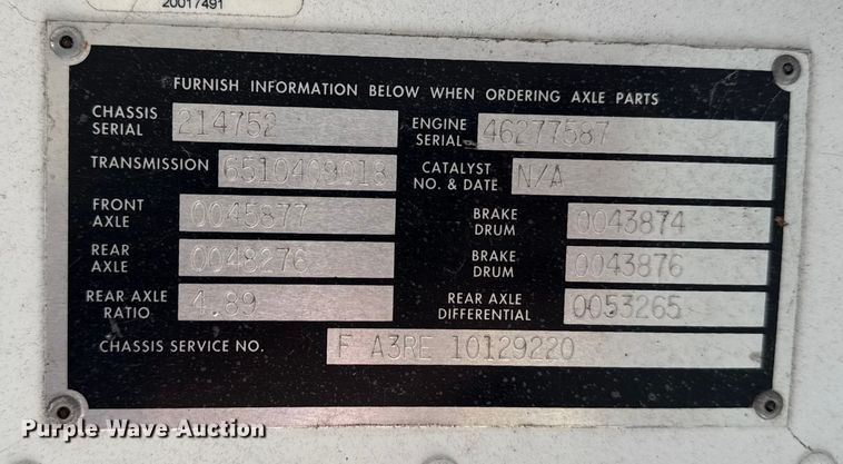 image for item EG8178 2004 Blue Bird school bus