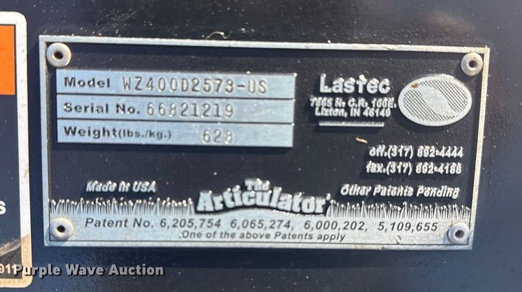 image for item EG8185 Lastec WZ400 ZTR lawn mower