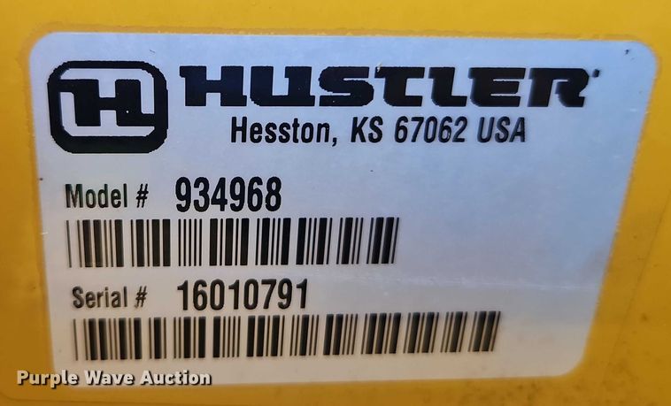 image for item EJ0141 Hustler Super Z ZTR lawn mower