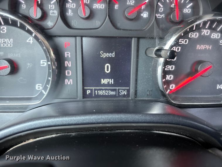 image for item EJ7644 2016 Chevrolet Silverado 1500 pickup truck