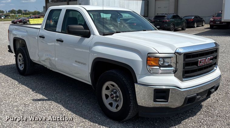 image for item EJ7645 2015 GMC Sierra 1500 Double Cab pickup truck