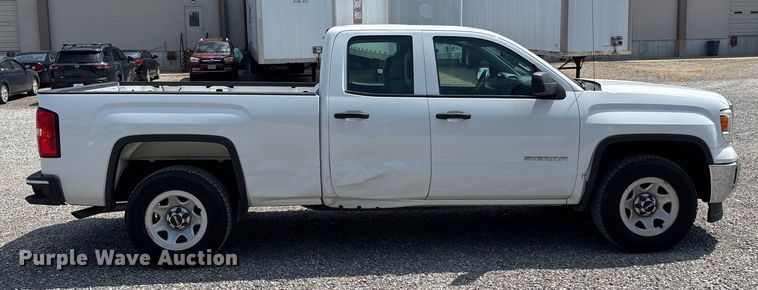 image for item EJ7645 2015 GMC Sierra 1500 Double Cab pickup truck