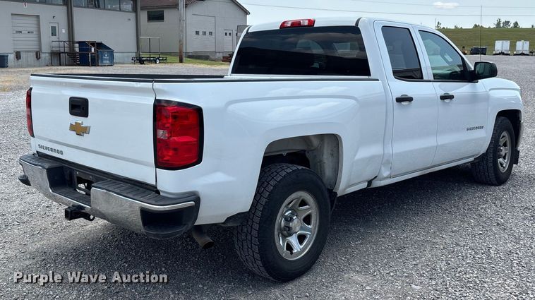 image for item EJ7646 2017 Chevrolet Silverado 1500 Double Cab pickup truck