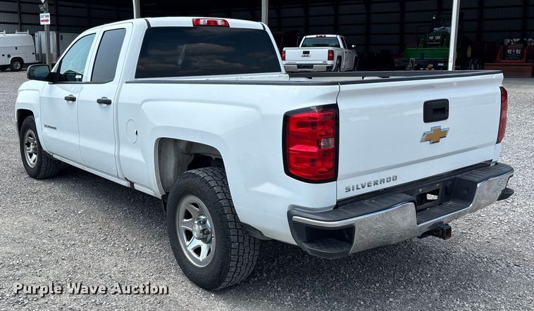 image for item EJ7646 2017 Chevrolet Silverado 1500 Double Cab pickup truck