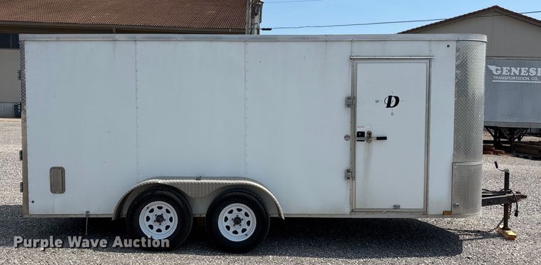 image for item EJ7649 2019 Arising 716VTDW enclosed cargo trailer