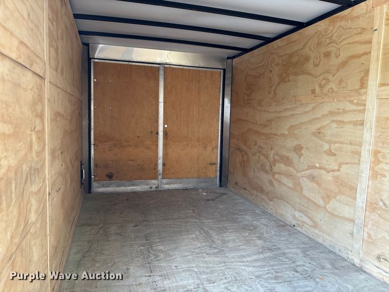 image for item EJ7649 2019 Arising 716VTDW enclosed cargo trailer