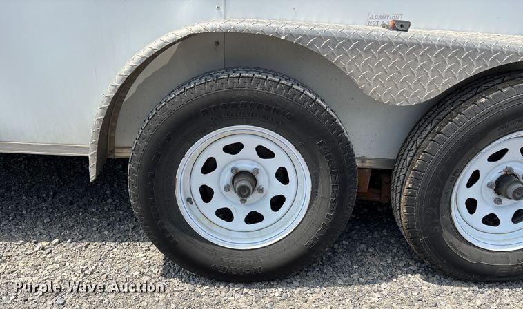 image for item EJ7649 2019 Arising 716VTDW enclosed cargo trailer