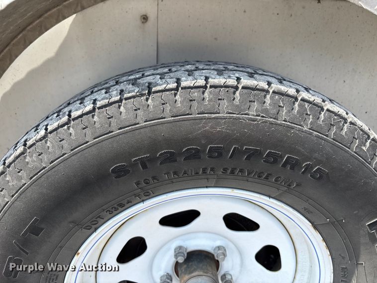 image for item EJ7649 2019 Arising 716VTDW enclosed cargo trailer