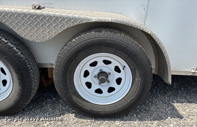 image for item EJ7649 2019 Arising 716VTDW enclosed cargo trailer