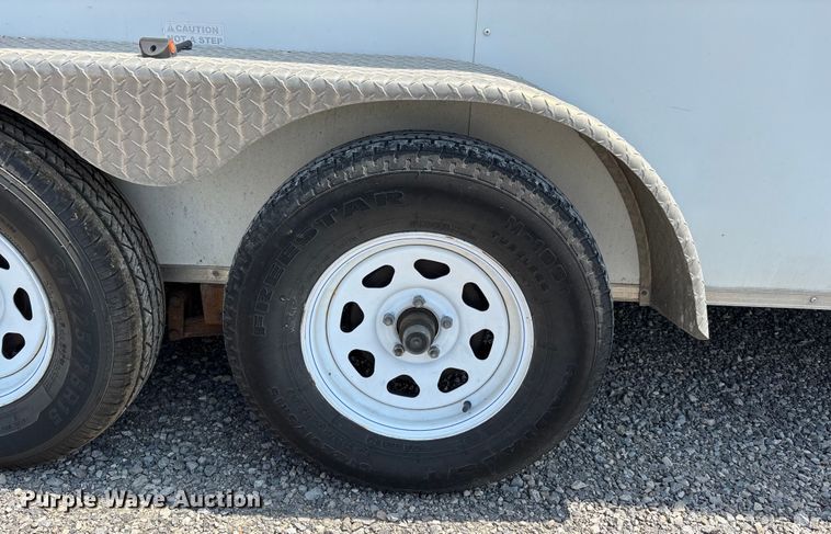 image for item EJ7649 2019 Arising 716VTDW enclosed cargo trailer