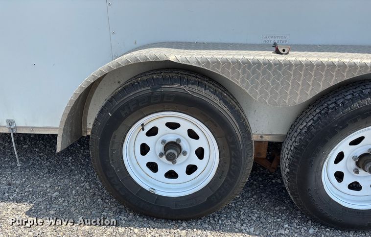 image for item EJ7649 2019 Arising 716VTDW enclosed cargo trailer