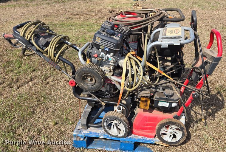 image for item EJ8437 (4) pressure washers