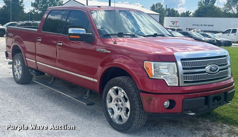 image for item EK8460 2010 Ford F150 Platinum SuperCrew pickup truck