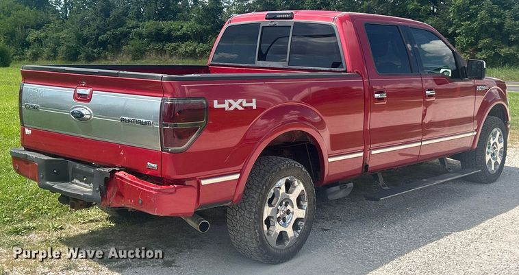 image for item EK8460 2010 Ford F150 Platinum SuperCrew pickup truck