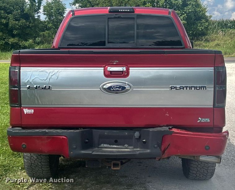image for item EK8460 2010 Ford F150 Platinum SuperCrew pickup truck