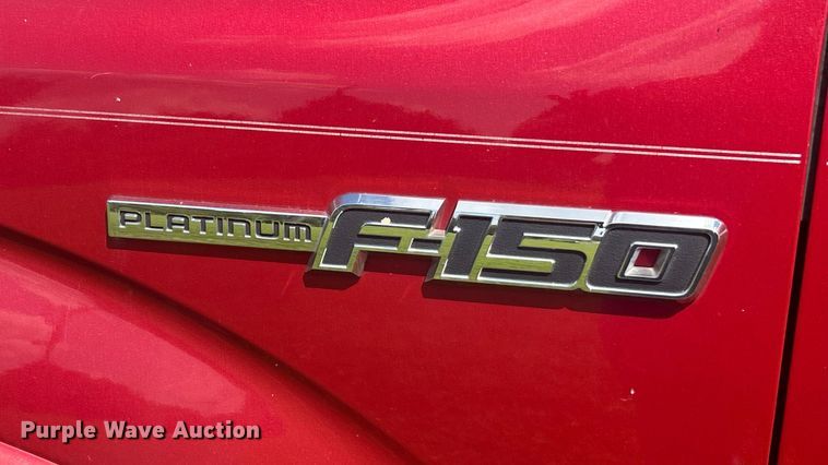 image for item EK8460 2010 Ford F150 Platinum SuperCrew pickup truck