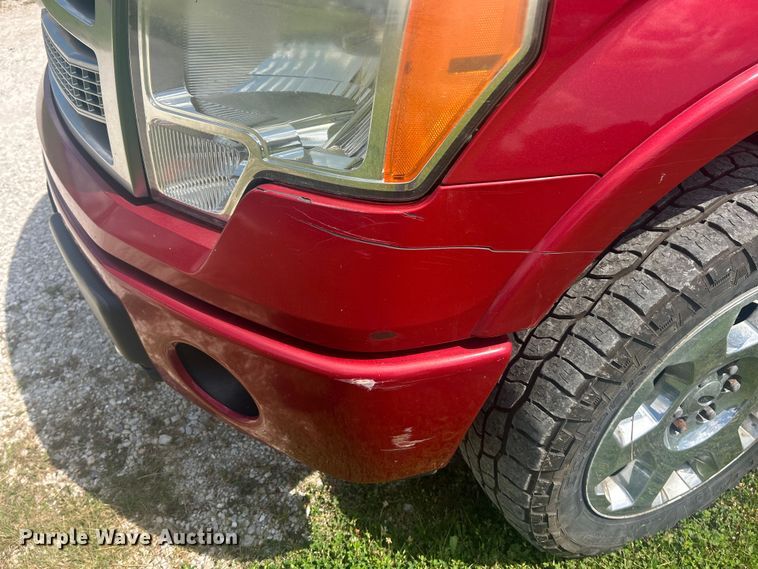 image for item EK8460 2010 Ford F150 Platinum SuperCrew pickup truck