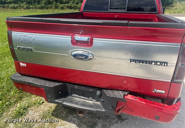 image for item EK8460 2010 Ford F150 Platinum SuperCrew pickup truck