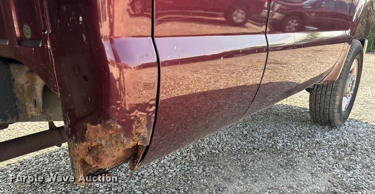 image for item EK8494 2010 Ford F250 Super Duty XLT SuperCab flatbed pickup truck