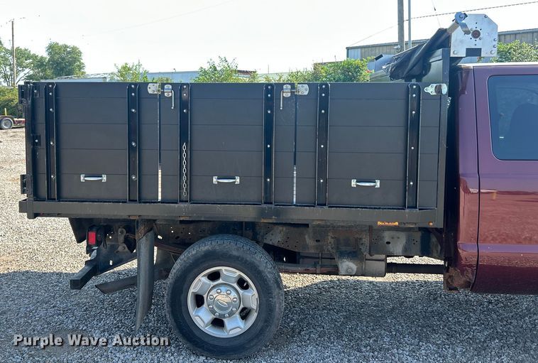 image for item EK8494 2010 Ford F250 Super Duty XLT SuperCab flatbed pickup truck