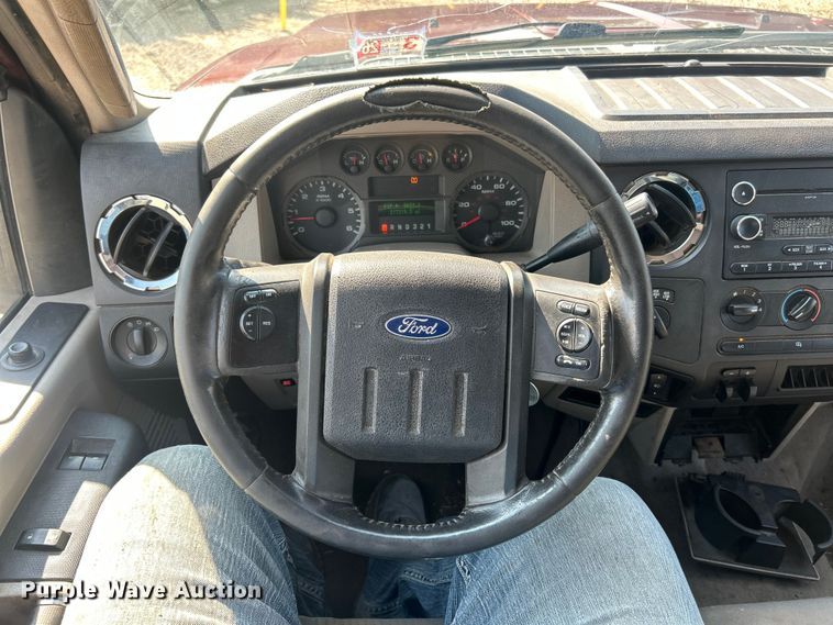 image for item EK8494 2010 Ford F250 Super Duty XLT SuperCab flatbed pickup truck